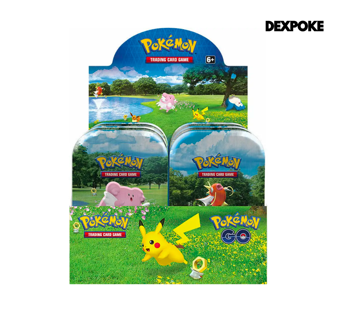 Display Mini Tin Box Pokémon GO FR