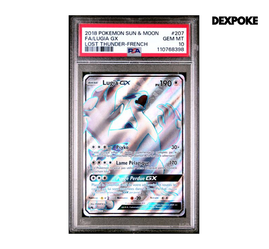 Lugia GX 207/214 - Tonnerre Perdu SL08 - PSA 10 - FR