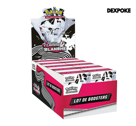 Display de 10 Bundle - Écarlate et Violet : Flamme Blanche [EV10.5] - FR