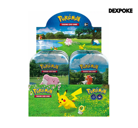 Display Mini Tin Box Pokémon GO FR