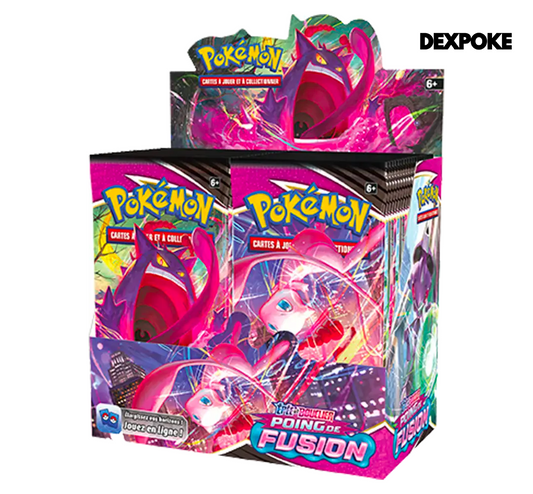 DISPLAY DE 36 BOOSTERS POKÉMON POING DE FUSION EB 8 - FR