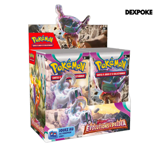 Display Evolutions à Paldea Pokémon EV02 FR