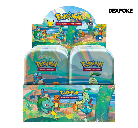 DISPLAY MINI TIN POKÉMON CÉLÉBRATIONS - FR